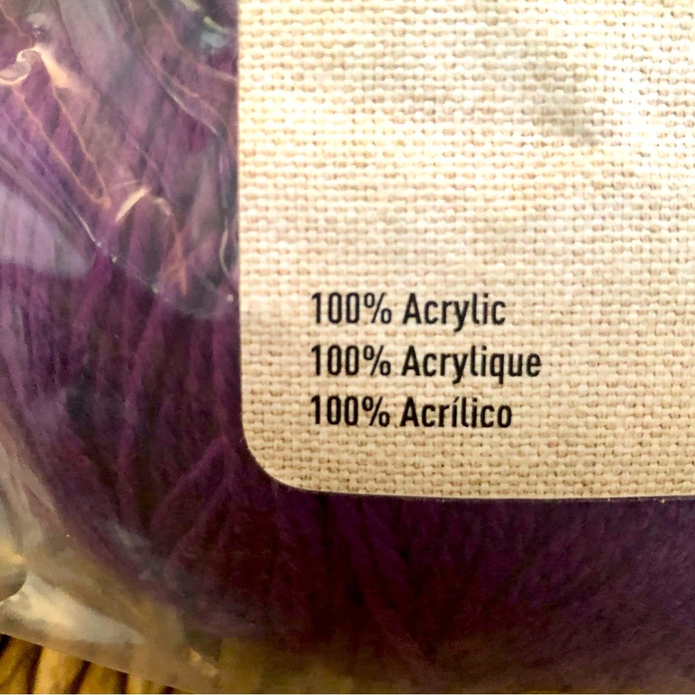 Loops & Threads Value Pack Yarn Purple/Violet Acrylic Medium 4 | Multiple Skeins